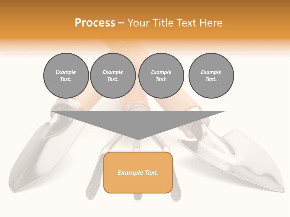 Agriculture Trowel Scoop PowerPoint Template