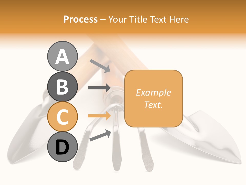 Agriculture Trowel Scoop PowerPoint Template