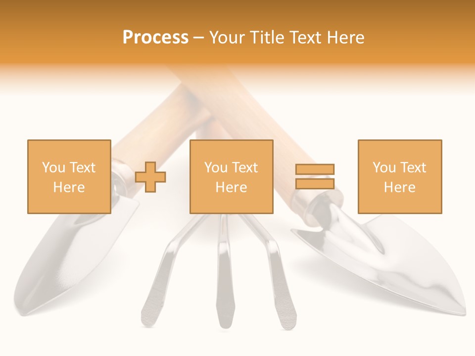 Agriculture Trowel Scoop PowerPoint Template