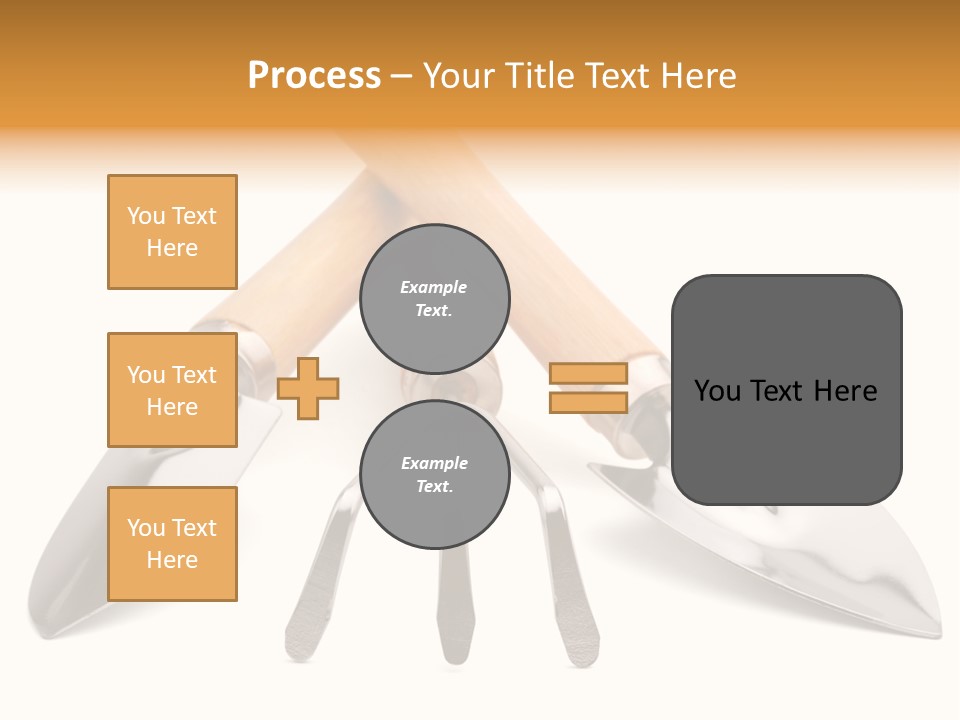 Agriculture Trowel Scoop PowerPoint Template