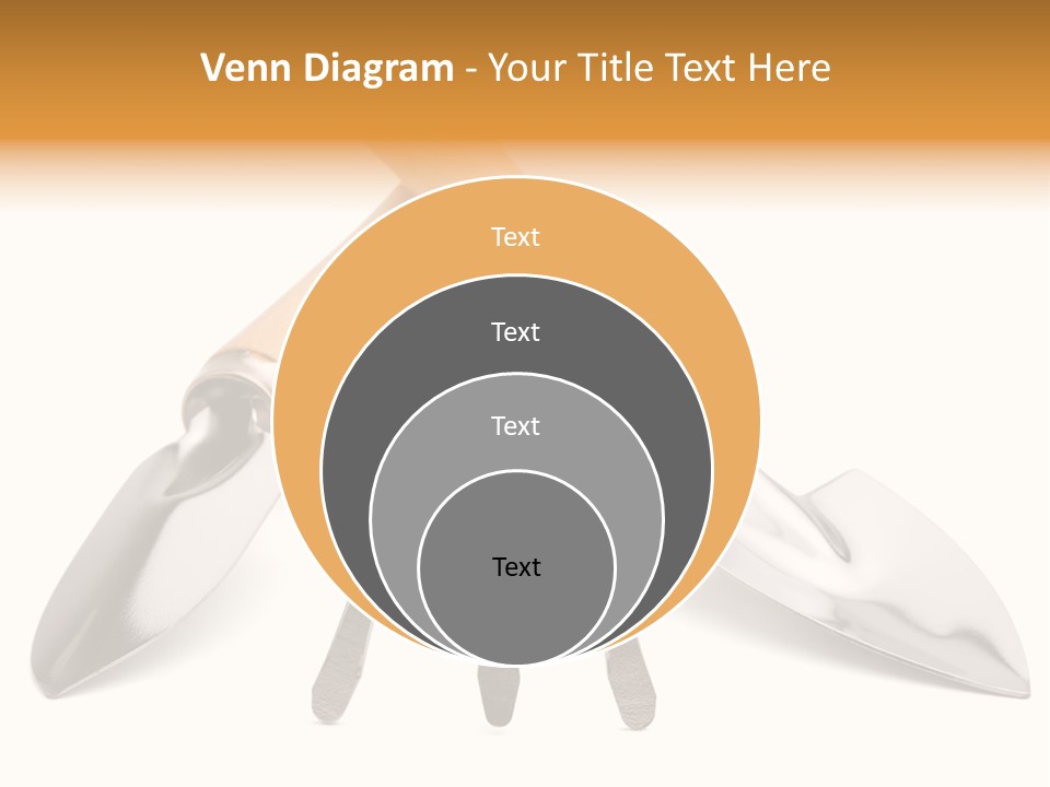 Agriculture Trowel Scoop PowerPoint Template