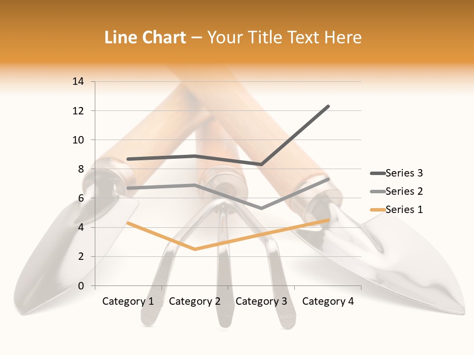 Agriculture Trowel Scoop PowerPoint Template
