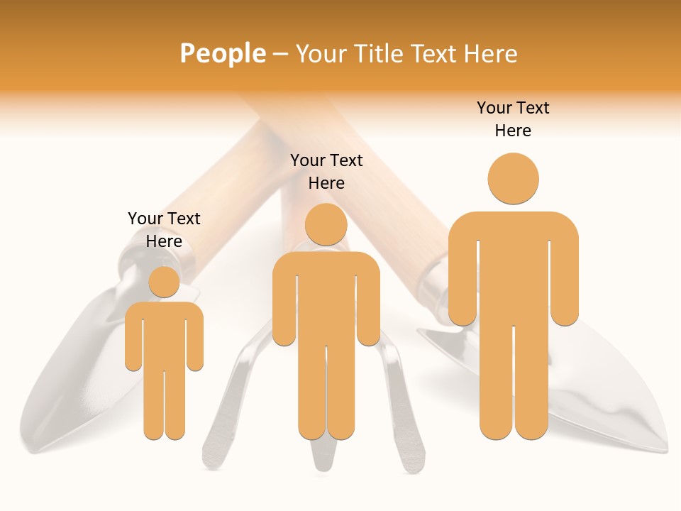 Agriculture Trowel Scoop PowerPoint Template