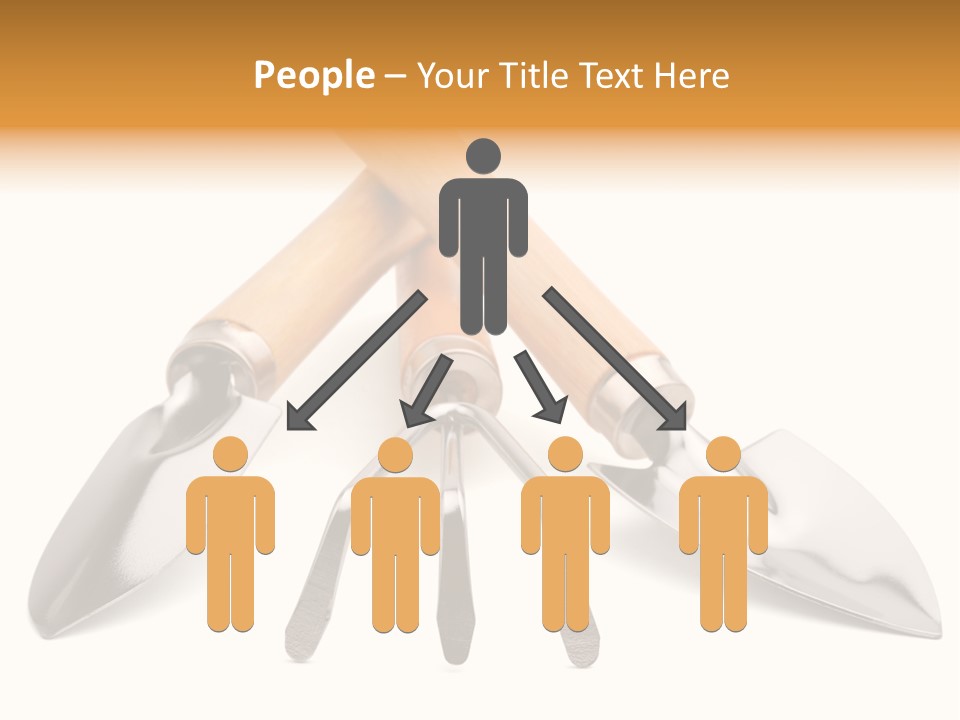 Agriculture Trowel Scoop PowerPoint Template