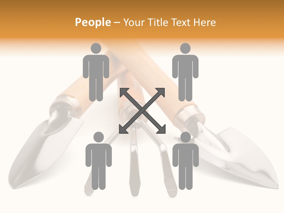 Agriculture Trowel Scoop PowerPoint Template