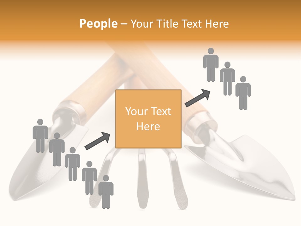 Agriculture Trowel Scoop PowerPoint Template