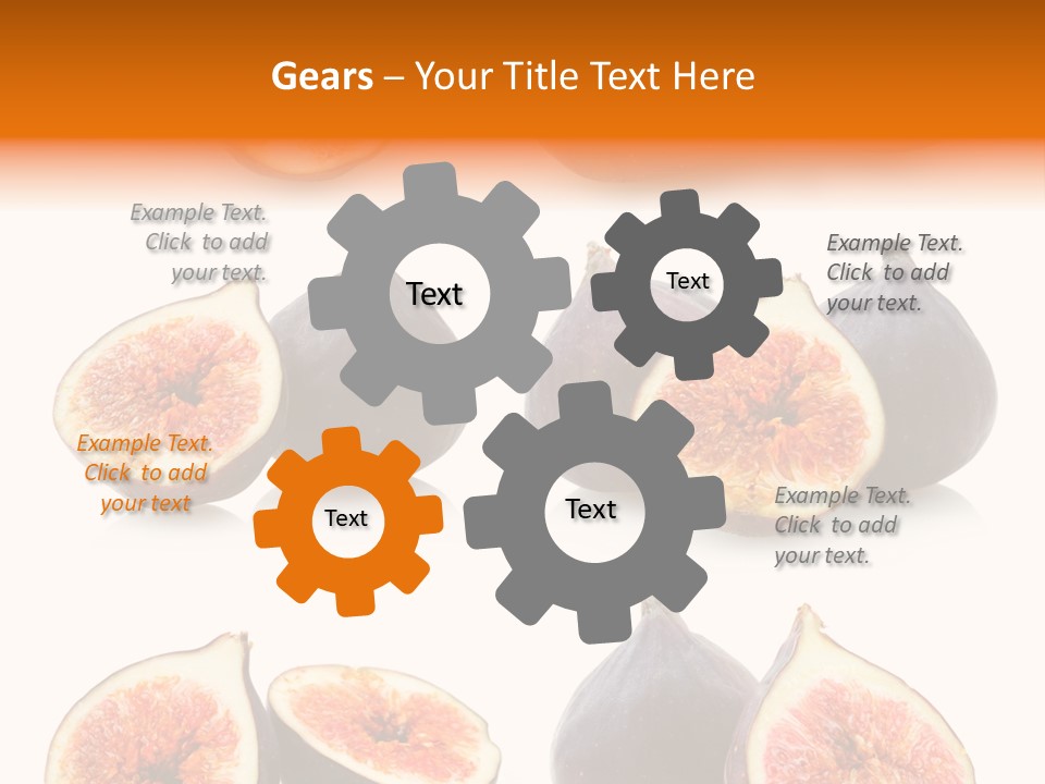 Produce Exotic Food PowerPoint Template