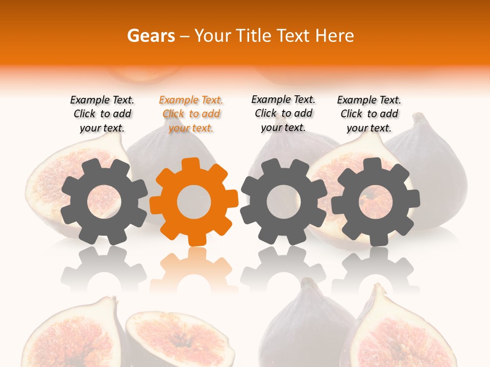 Produce Exotic Food PowerPoint Template