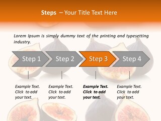 Produce Exotic Food PowerPoint Template