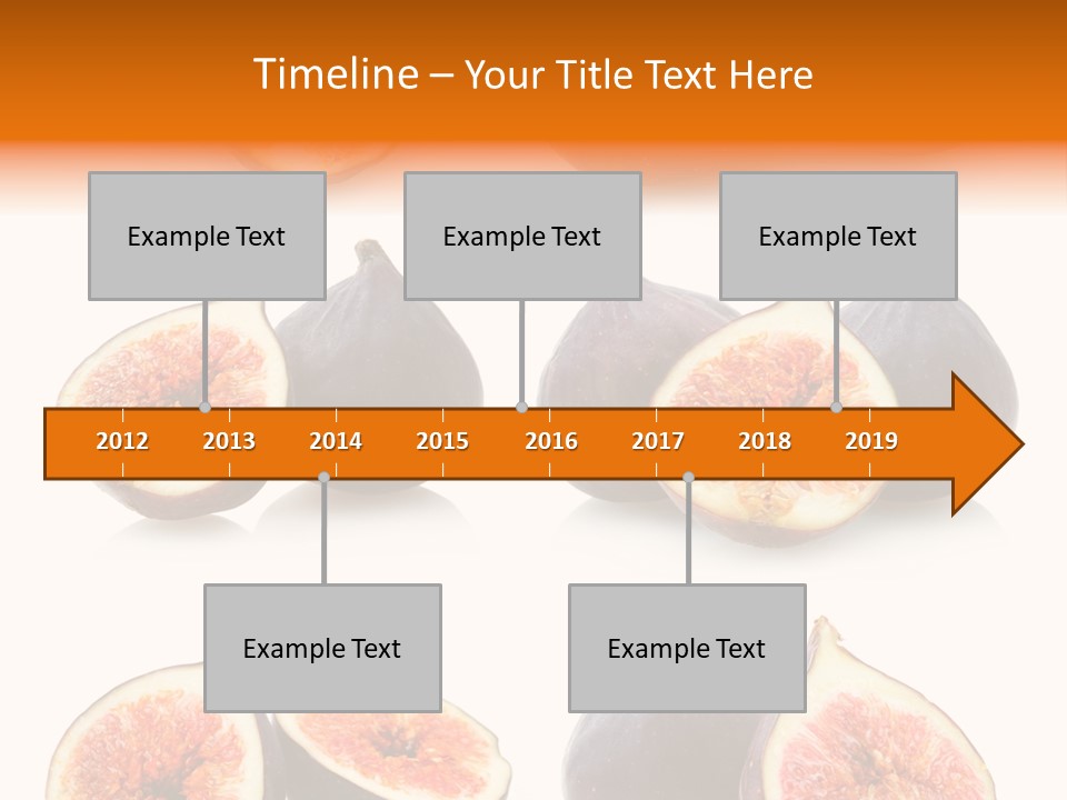 Produce Exotic Food PowerPoint Template