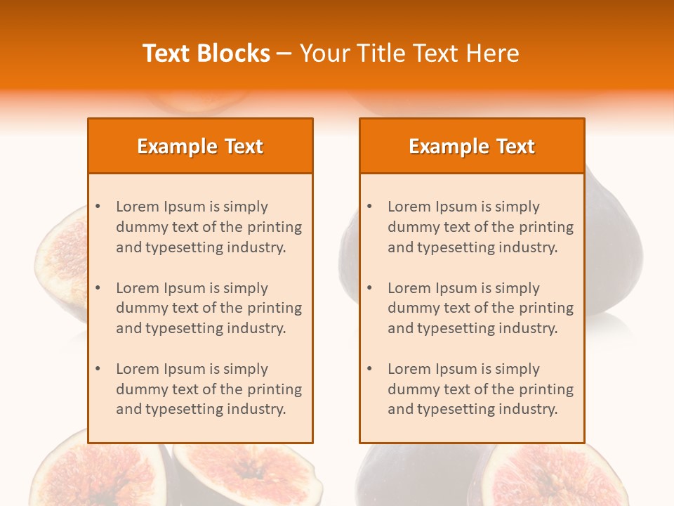 Produce Exotic Food PowerPoint Template