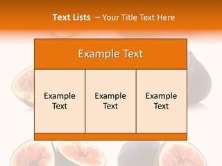 Produce Exotic Food PowerPoint Template