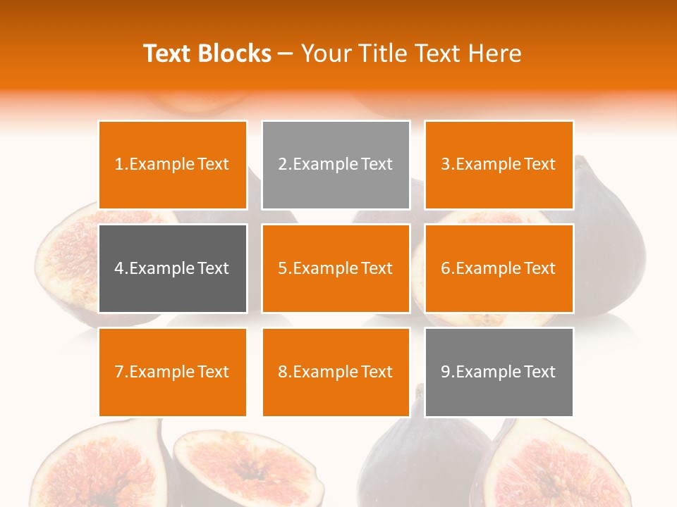 Produce Exotic Food PowerPoint Template