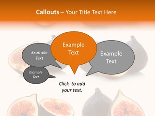 Produce Exotic Food PowerPoint Template