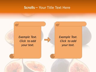 Produce Exotic Food PowerPoint Template