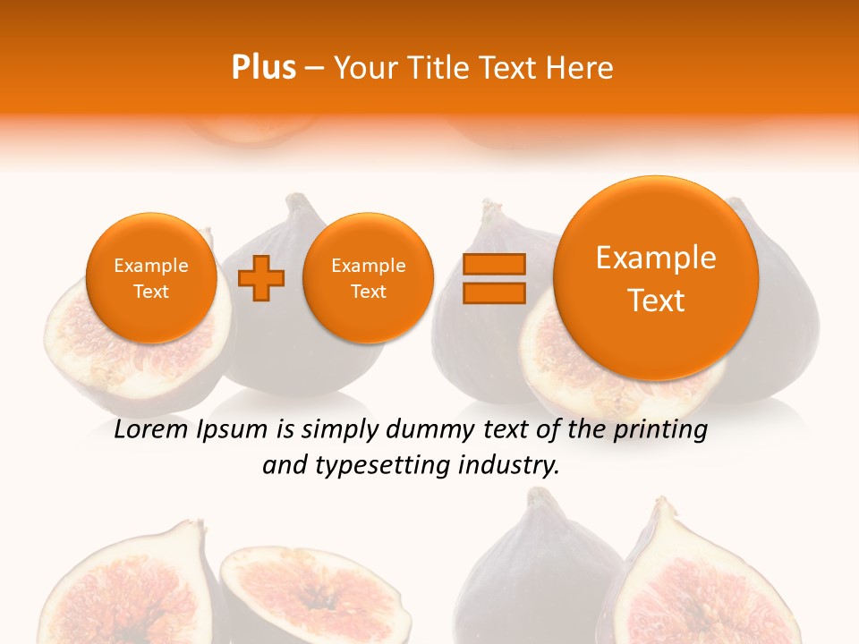 Produce Exotic Food PowerPoint Template