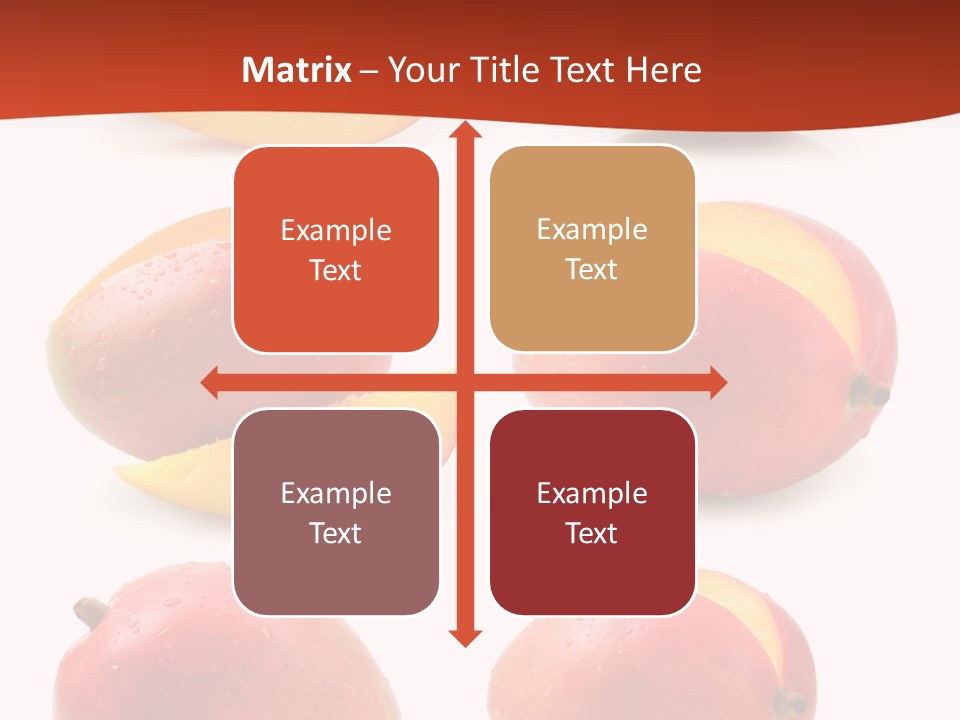 Raw Water Melon Fruit PowerPoint Template