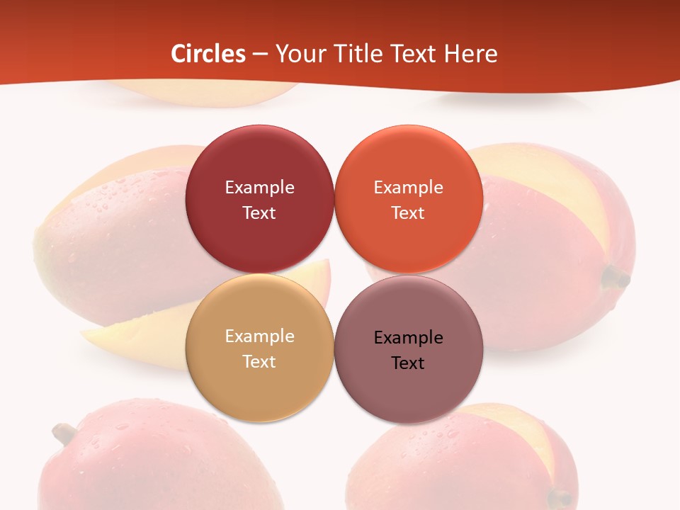 Raw Water Melon Fruit PowerPoint Template