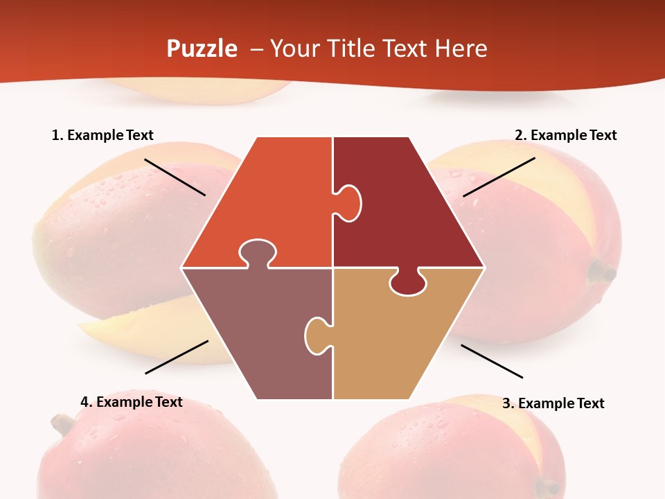 Raw Water Melon Fruit PowerPoint Template