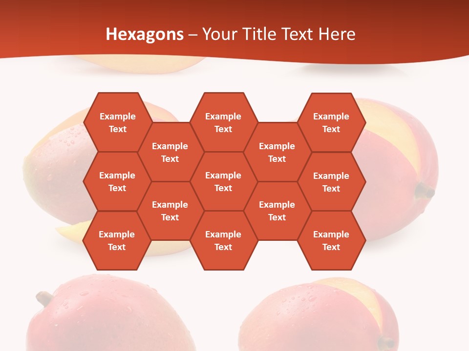 Raw Water Melon Fruit PowerPoint Template