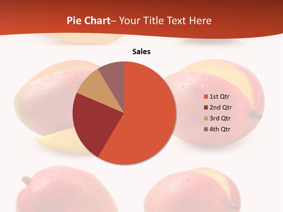 Raw Water Melon Fruit PowerPoint Template