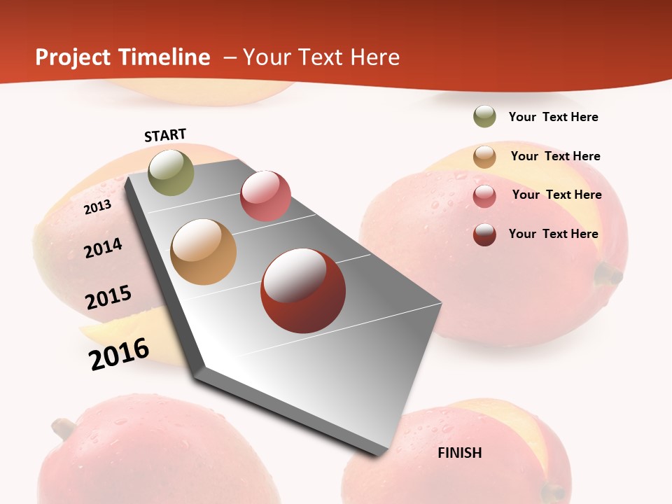Raw Water Melon Fruit PowerPoint Template