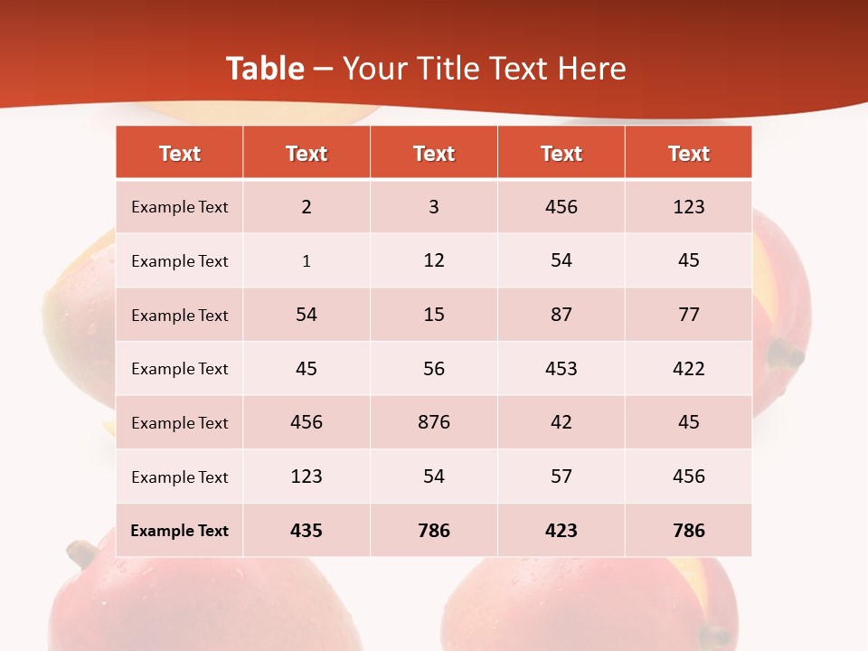 Raw Water Melon Fruit PowerPoint Template