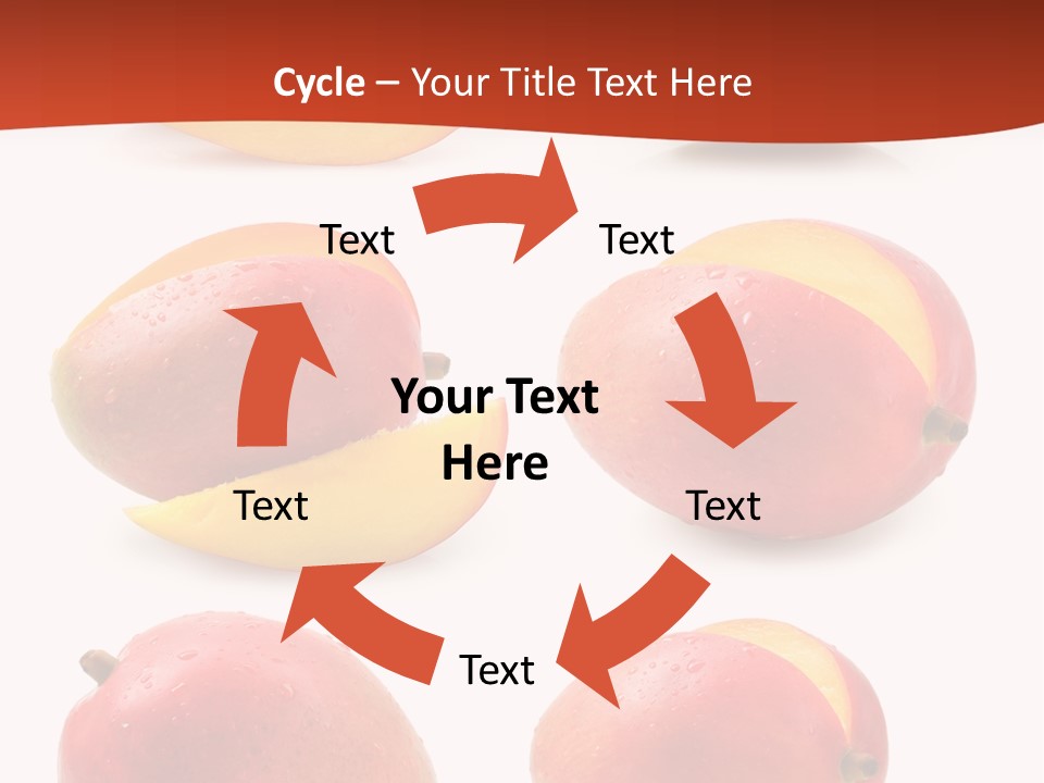 Raw Water Melon Fruit PowerPoint Template