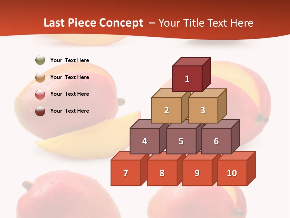 Raw Water Melon Fruit PowerPoint Template