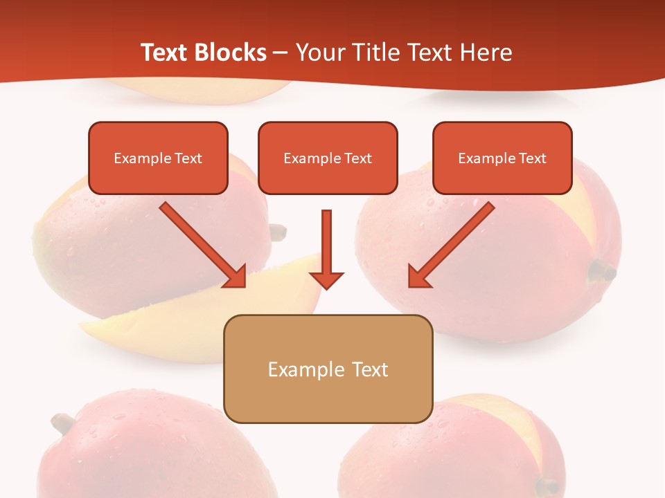 Raw Water Melon Fruit PowerPoint Template