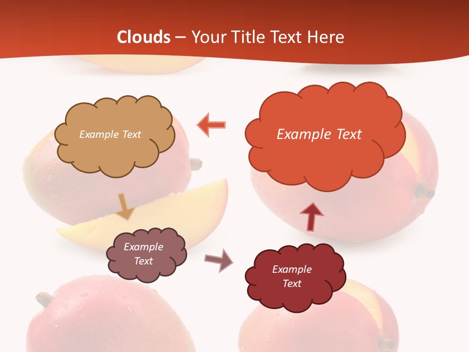 Raw Water Melon Fruit PowerPoint Template