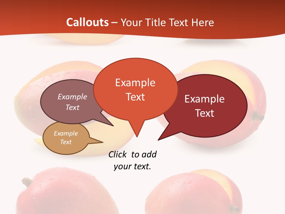 Raw Water Melon Fruit PowerPoint Template