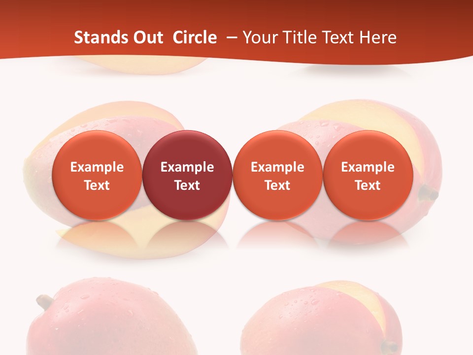 Raw Water Melon Fruit PowerPoint Template