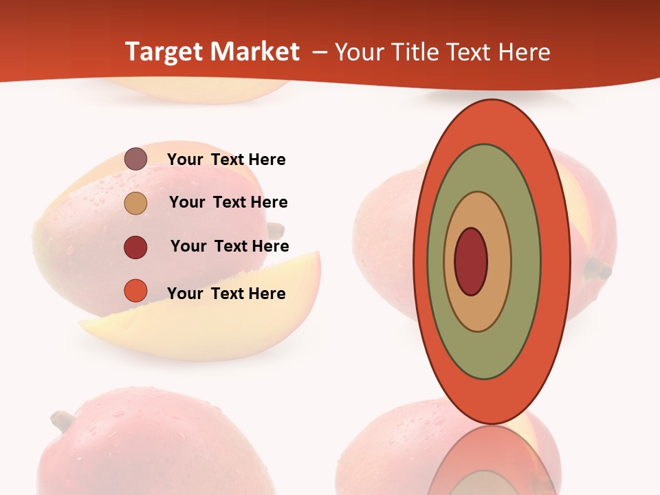Raw Water Melon Fruit PowerPoint Template