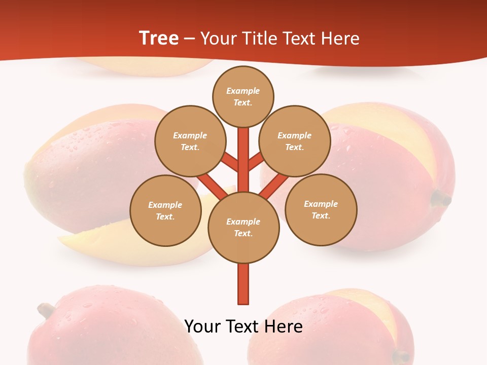 Raw Water Melon Fruit PowerPoint Template