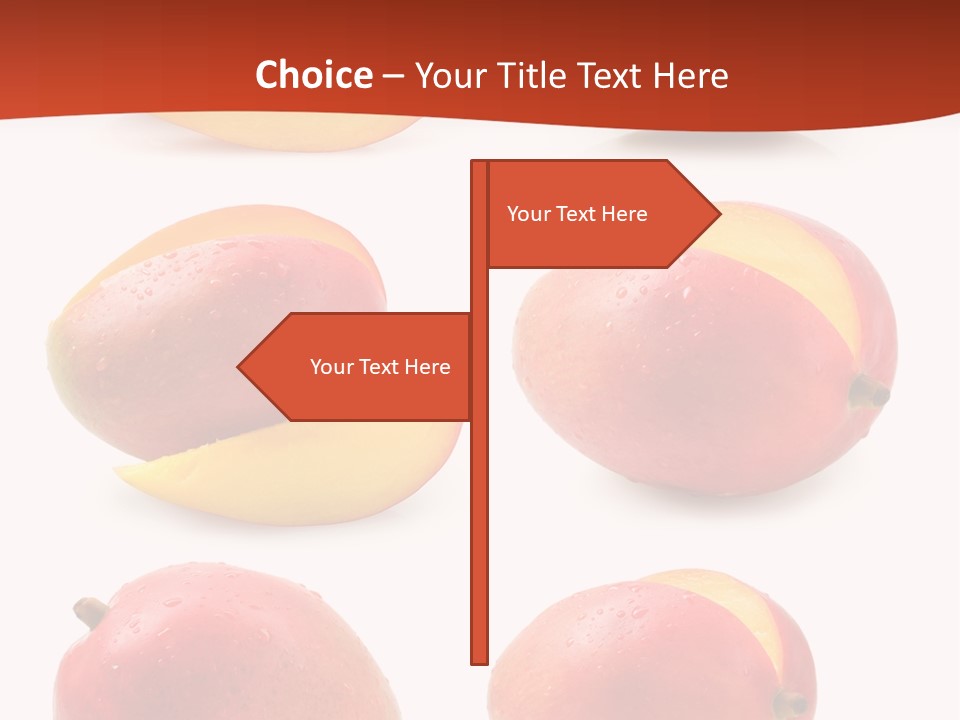 Raw Water Melon Fruit PowerPoint Template