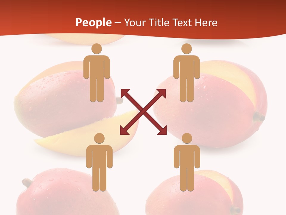 Raw Water Melon Fruit PowerPoint Template