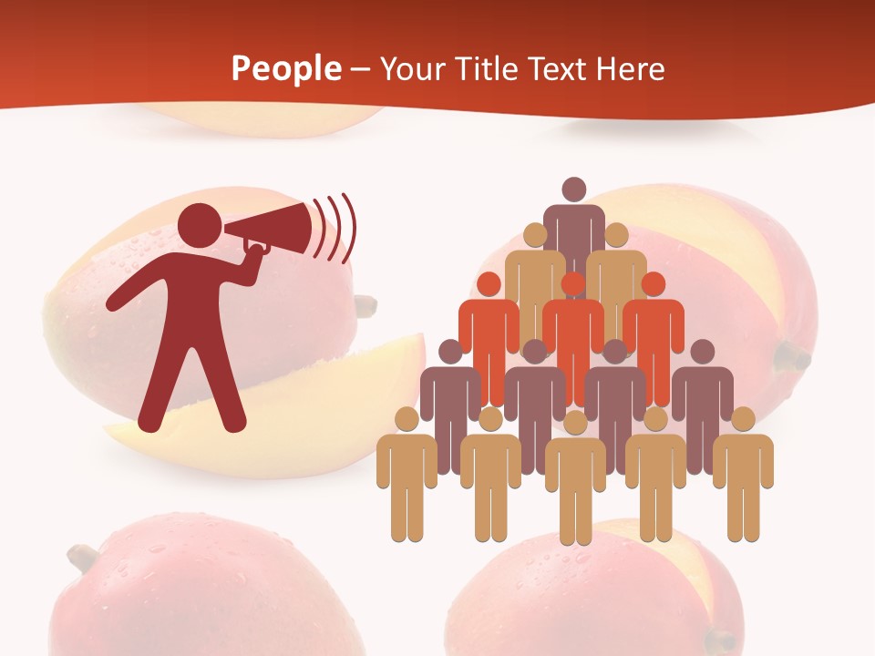 Raw Water Melon Fruit PowerPoint Template