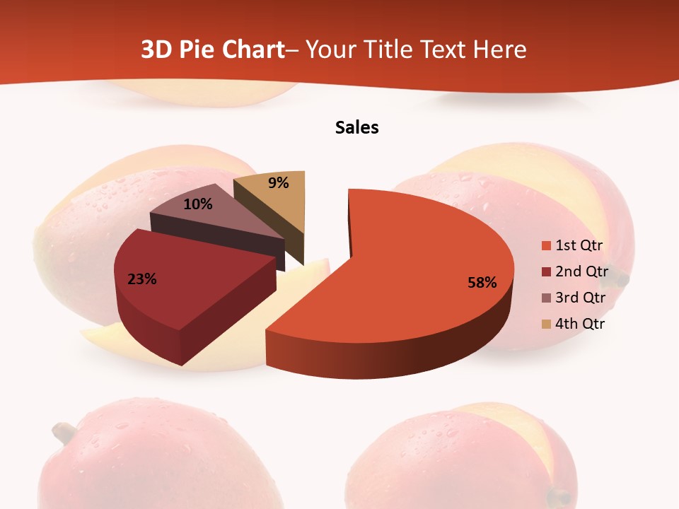 Raw Water Melon Fruit PowerPoint Template