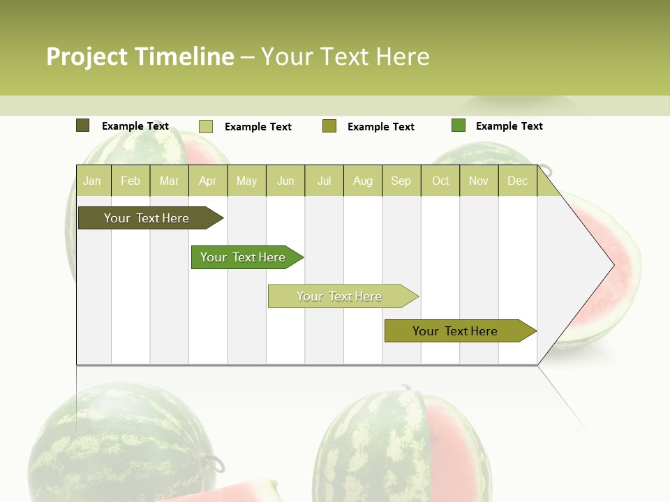 Healthy Eating Melon Food PowerPoint Template