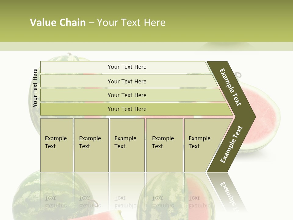 Healthy Eating Melon Food PowerPoint Template