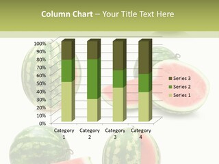 Healthy Eating Melon Food PowerPoint Template