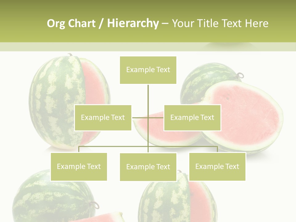 Healthy Eating Melon Food PowerPoint Template