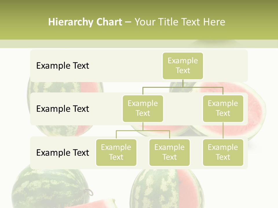 Healthy Eating Melon Food PowerPoint Template