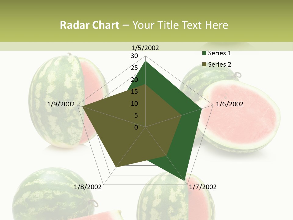 Healthy Eating Melon Food PowerPoint Template