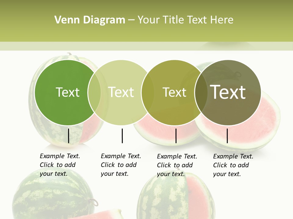 Healthy Eating Melon Food PowerPoint Template