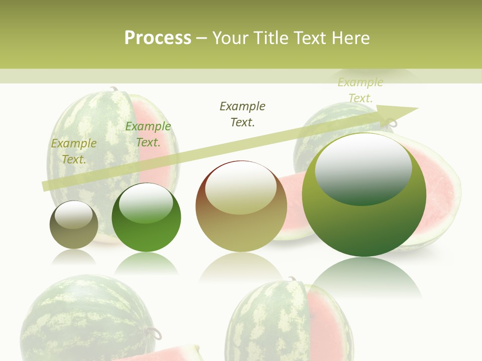 Healthy Eating Melon Food PowerPoint Template