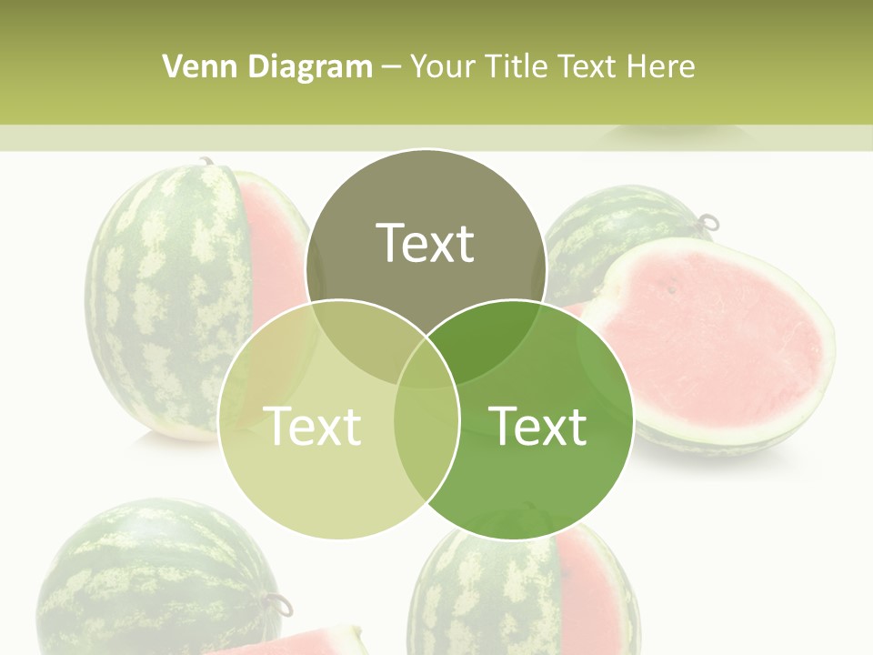 Healthy Eating Melon Food PowerPoint Template