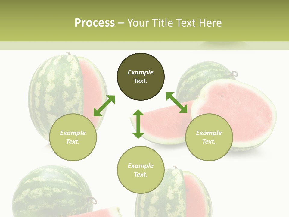 Healthy Eating Melon Food PowerPoint Template