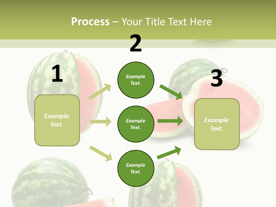 Healthy Eating Melon Food PowerPoint Template